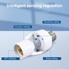 Aoresac Motion Sensor Lamp Holder E27 LED Light Bulb Socket