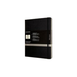 Moleskine - Pro Project Planner and Notebook, Professional Appointment Calendar, Productivity for Projects and Project Management, Hardcover, Format 19 x 25 cm, Colour Black, 288 Pages