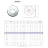 TERF® M8 X 24mm X 2mm Form G Washer M8