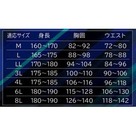 Fuji Glove Industrial 377-10 Breris Ultra Lightweight Breathable Waterproof Rain Suit Rain Wear Top and Bottom Set (Large Sizes 6L / 8L Available, Black