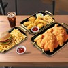 Aayoruro Serving Tray with Handles Set of 3 Rectangular Large