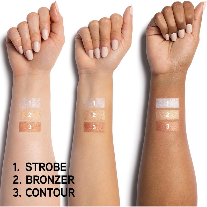 Physicians Formula Bronze Booster Highlight & Contour Palette, Shimmer Glow