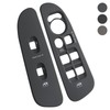 TQPONLY Door Window Switch Bezel,Front Driver and Passenger Side Compatible