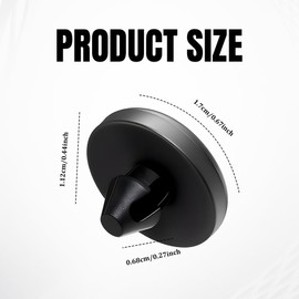 HQRNYP 12PCS Brake Switch Stopper, Brake Pedal Pads, Rubber Vehicle Clutch Pedal Stopper, Car Accessories Light Switch Stop Pad for Toyota Lexus Scion, Replace OEM# 90541-06036 (12PCS)