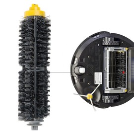 ANBOO - Piezas de repuesto para iRobot Roomba 600 Series 694 692 690 680 660 665 651 650 614 y 500 Series 595 585 564, filtro, cepillo para polvo lateral, pares de cerdas flexibles