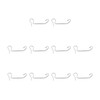 10Pcs Fence Wire Tightener Barb Tensioner Twisting Tool Stainless Steel