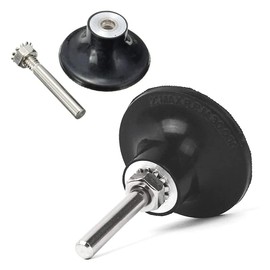 Bestgle 2pcs 2" Diameter Disc Pad Holder Roll Lock Sanding Polishing Mandrel Quick Change Die Grinder Accessories with 1/4" Shank for Rotary Tool Sanding Polishing Surface Conditioning Discs