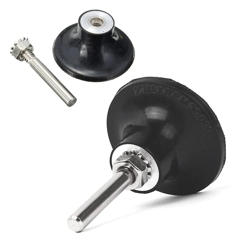 Bestgle 2pcs 2" Diameter Disc Pad Holder Roll Lock Sanding
