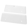 Baudelun 14 inch Tip Out Sink Tray, 2 Pack Molded