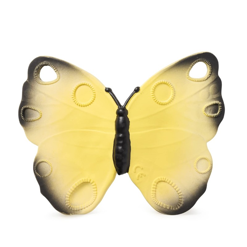 Oli & Carol - Katia the Butterfly Baby Teether Yellow