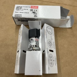 DANFOSS MBS 1250 HVAC HYDRAULIC PRESSURE TRANSMITTER 063G2211 5000-PSI 3/8" S10