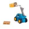 Driven by Battat – 7-Inch Telehandler Forklift Toy with Lights