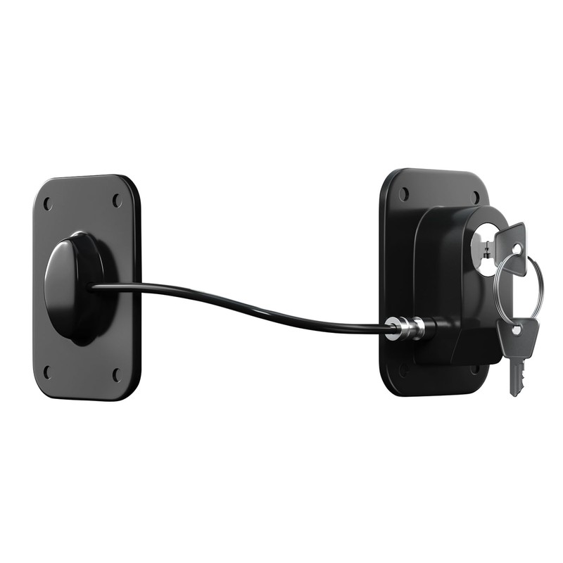 RORMGO Refrigerator Lock 2 Packs, Fridge Lock with Silicone Wire