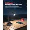 Napatyre Magnetic Work Light, 4400mAh Rechargeable Flexible Gooseneck Work Light