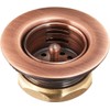 Westbrass D220-11 Sink Strainer, Antique Copper
