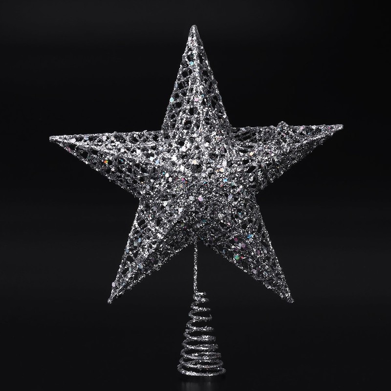 NICEXMAS Christmas Tree Topper Star Christmas Tree Decoration Star Treetop