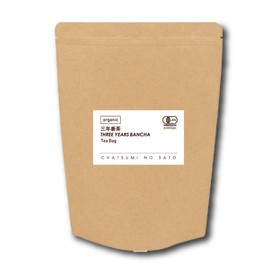 Tea Tsumi no Sato Organic Sannen Bancha Tea Bag (0.09 oz (2.5 g) x 35 Packets with Thread Tea Pack