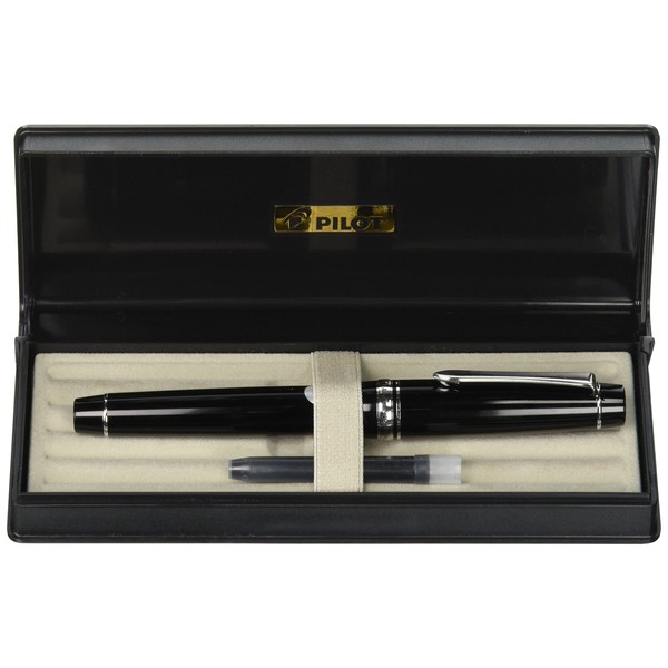 Pilot Fountain Pen Custom Heritage 912 Black Bold (B) fkvh – 2MR – B – B