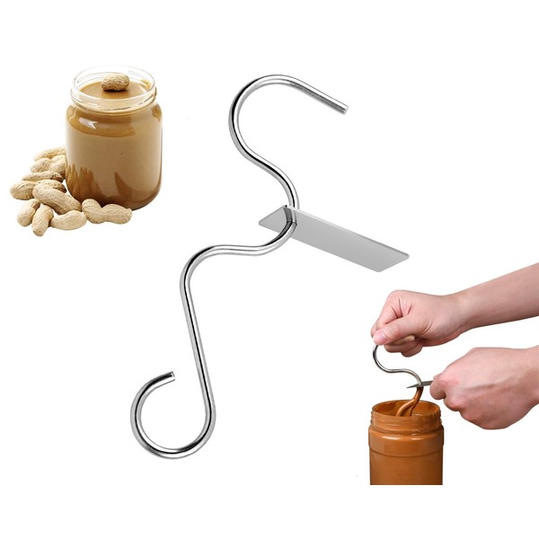 Victhur Peanut Butter Stirrer Stainless Steel Natural Peanut Butter Mixer