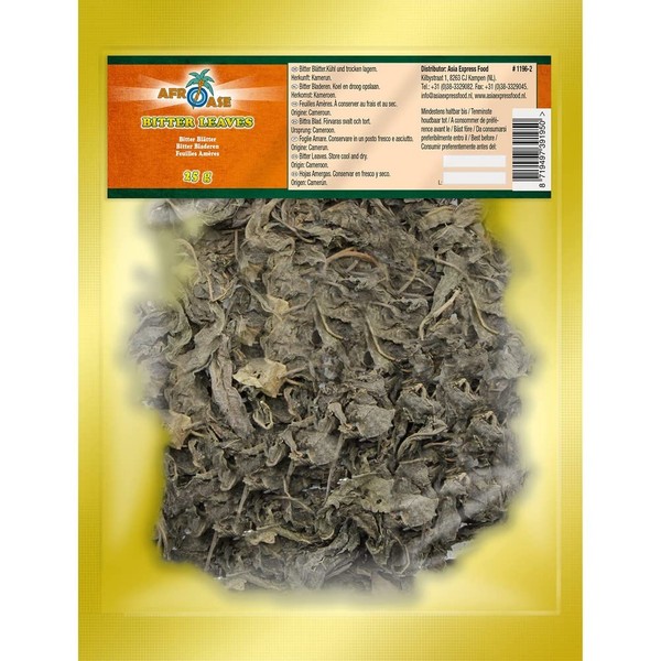 AFROASE - Bittere Blätter, (1 X 25 gr)