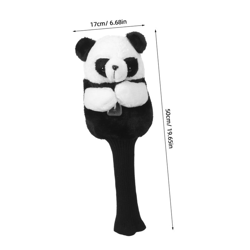 BESPORTBLE Cute Panda Golf Sleeve for Standard Fashionable Golfer Accessory