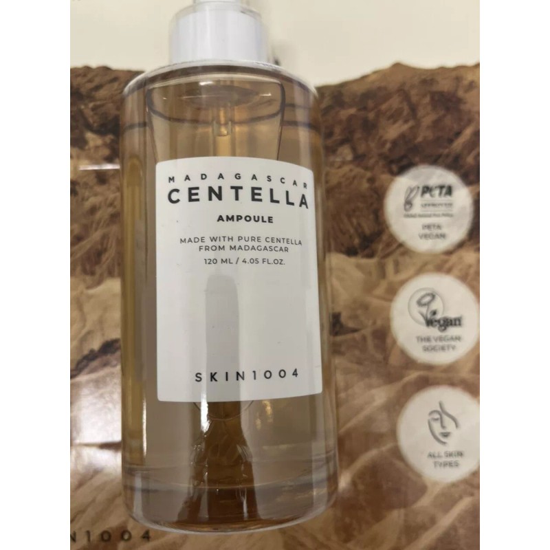 Madagascar Centella Ampoule 120ml/ 4.05 Oz (skin1004) Glass Bottle New