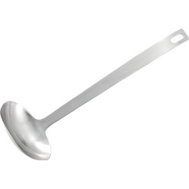 Yoshikawa Ladle, Made in Japan, Ladle, Easy to Scoop, Easy to Clean, Stainless Steel, Dishwasher Safe, Aikata aikata PD3004