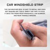 ZDOTOM 1.7M/ 5.6Ft Windshield Cowl Molding Rubber Seal Trim Strip,