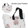 Baby Cloth Diaper Bag Waterproof DoubleLayer Pocket Fashionable Baby Outing