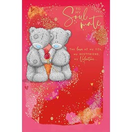 Me To You Bear To My Soulmate Valentine's Day Card