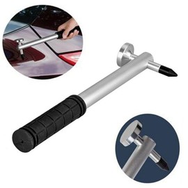 G&S 10-teiliges Karosserie-Reparatur-Set, Werkzeuge zum Ausbeulen und Dellen-Entfernen ohne Lackierung, Aluminium-Hammer mit auswechselbaren Spitzen