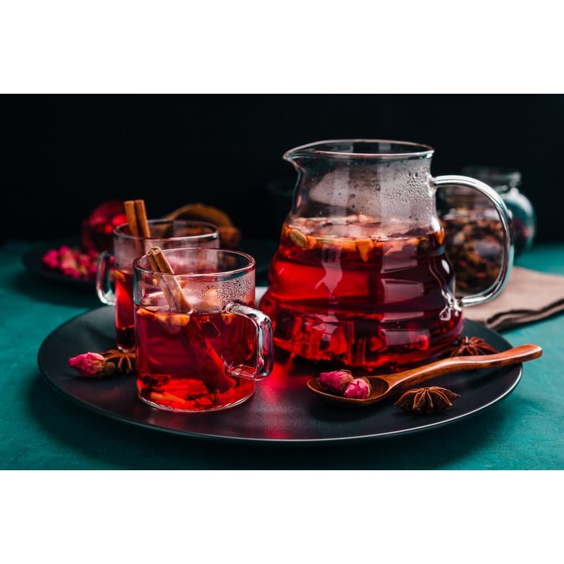 Lowhill Valley Red Rose Petals Herbal Tea - Handpicked Edible