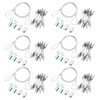 MOUNTAIN_ARK 6 Pack 5 ft Steel Wall Hanging Photo Display