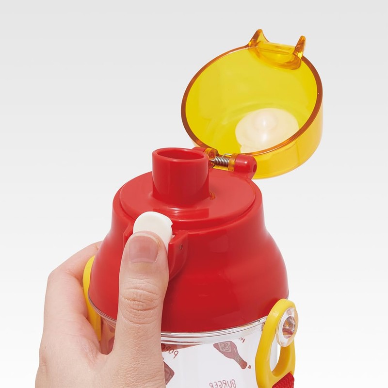 Skater PSB5TR-A Water Bottle, 16.2 fl oz (480 ml), Burger