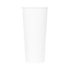 Karat 24oz Premium White Paper Hot Coffee Cups Diameter 3.54"