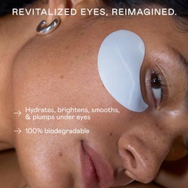 NuFACE Ionplex Hydra-Gel Power Parches Debajo de Los Ojos - Mascarilla de Gel para Ojos Hinchados y Ojeras - Parches de Arrugas Refrescantes y Almohadillas de Tratamiento Hidratante para Energizar, Il