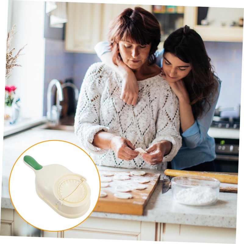 iplusmile Dumpling Skin Maker Manual Dumpling Wrapper Press for Wontons