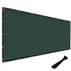 Windscreen4less Privacy Fence Screen 5'x12' Heavy Duty Windscreen Fencing Mesh