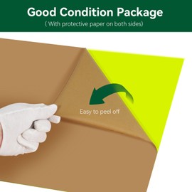 Green Acrylic Sheet 12" x 16" x 1/8", 2 Pack UU&FIL Fluorescent Colored Cast Plexiglass Sheets for Laser Cutting, DIY Display Projects, Wall Decor, Signs, Crafts, Easy to Cut and Engrave