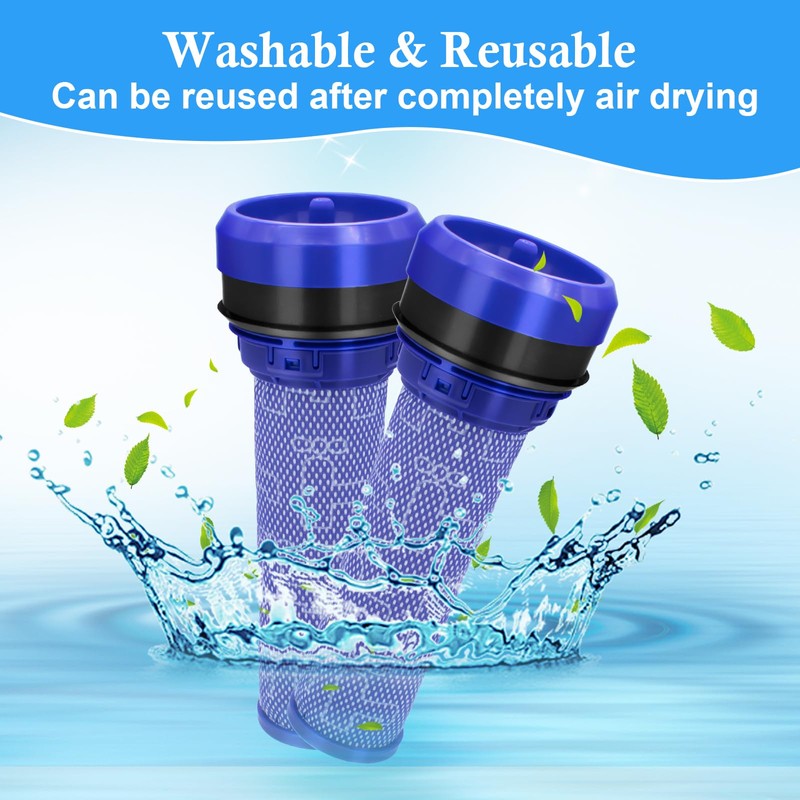 ilovelife 2pcs Premotor Filter for Dyson DC37, DC39, DC28, DC53