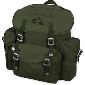 Gear Up German Army Backpack Olive Colour Olive, Green