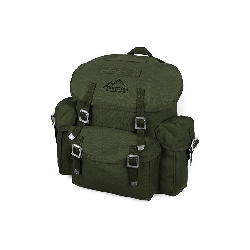 Gear Up German Army Backpack Olive Colour Olive, Green