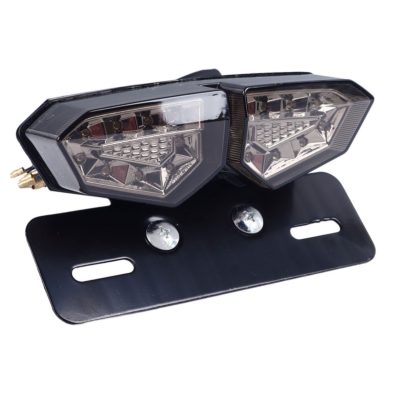 Motorcycle Tail Light Brake Lamp Versatile Retro Style High Brightness