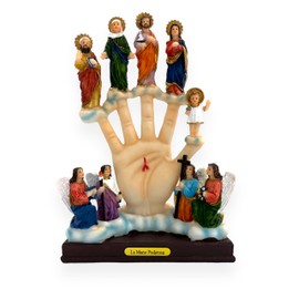 Gigi's Classy Kids 9" Inch La Mano Poderosa Imagen Estatua The Powerful Hand Statue Figurine Figure Saints Santos