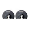 Oscillating Tool Blades - New FastCraft 3pc Half Moon Blades,