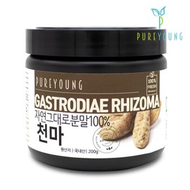 Pure Young Domestic Cheonma Powder 200g Cheonma Cheonma Tea Cheonma Powder / 퓨어영 국내산 천마가루200g 천마 천마차 천마가루