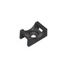 Cable Tie Base, Screw Mount Cradle (Pack of 100, Black)