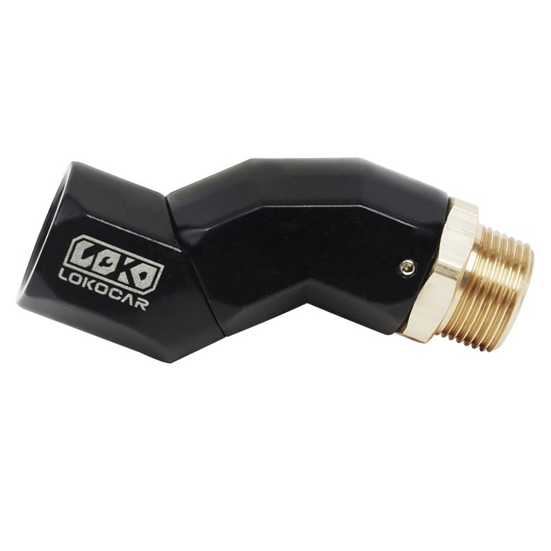 LokoCar 1"NPT Multi Plane 360 Rotating Fuel Pump Tank Hose