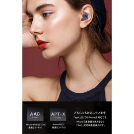 SABBAT X12 Ultra Wireless Earbuds Bluetooth 5.2 In-Ear Noise Cancelling IPX5 Waterproof AAC Aptx Siri Compatible with Mic Dream Stone