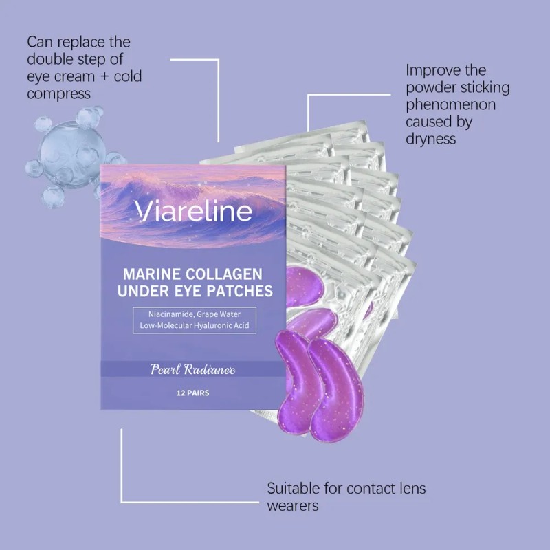 Mascarilla Hidratante De Colágeno For Ojos